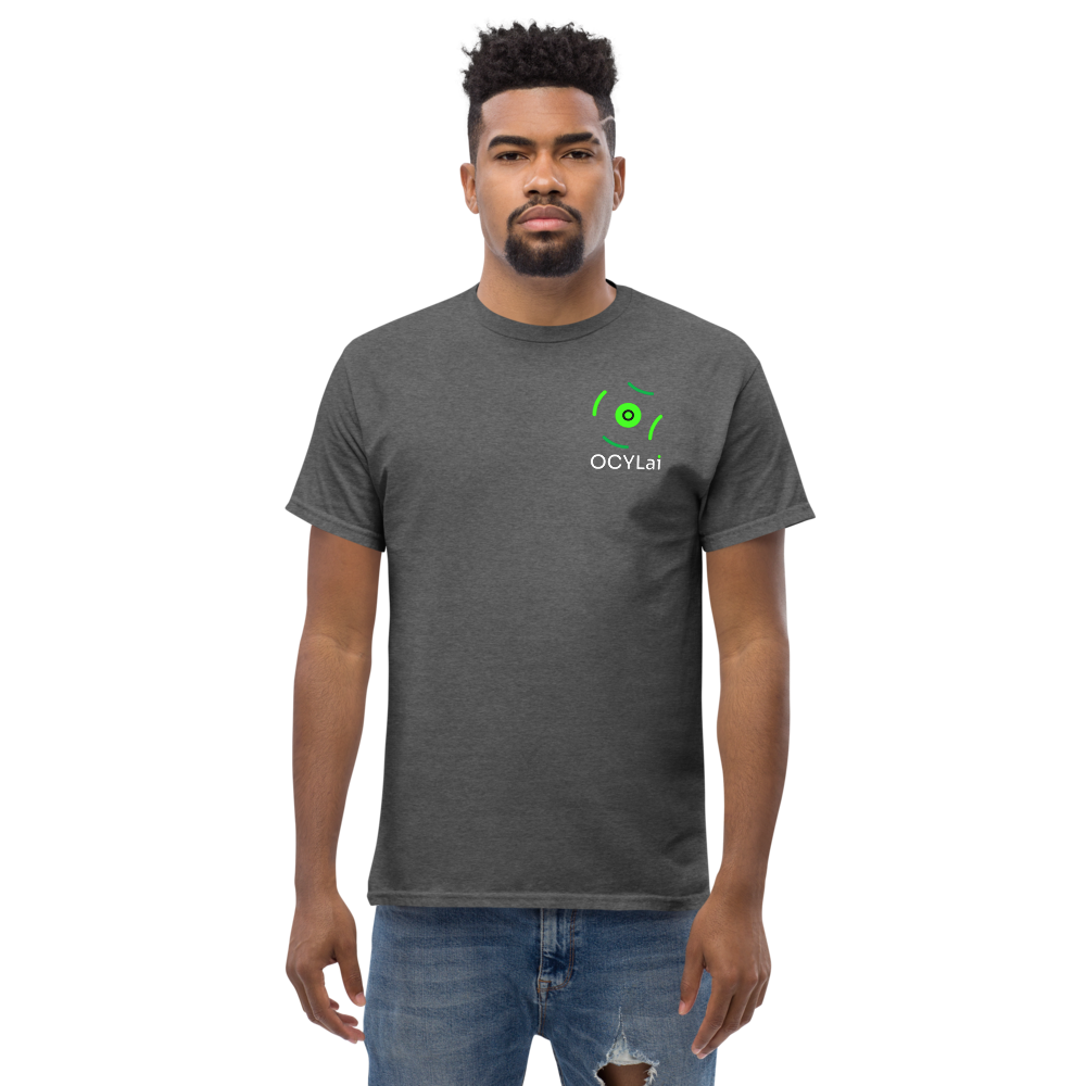 OCYL Hero Tee — Dark Heather, Front